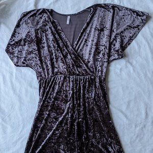 Xhilaration Purple Wrap Dress